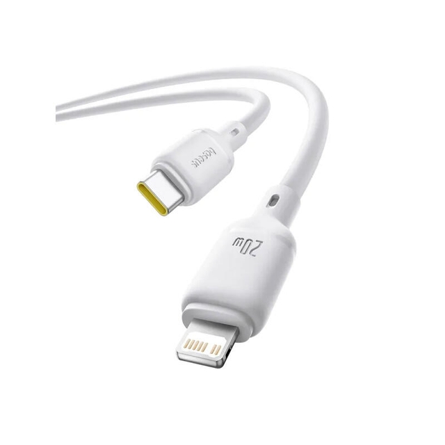 Baseus Silky Series Fast Charging Cable Type-C to iP 20W 2m P10377700213-01 Moon White