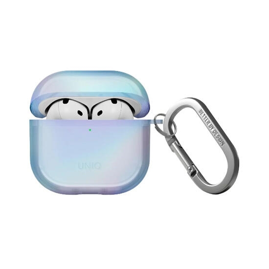 Uniq Iridescia Airpods 4Th Gen Hang Case Eclipse Blue