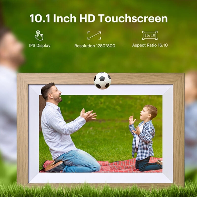 Kodak Digital Photo Frame 10 Inch RCF-1012W Burlywood