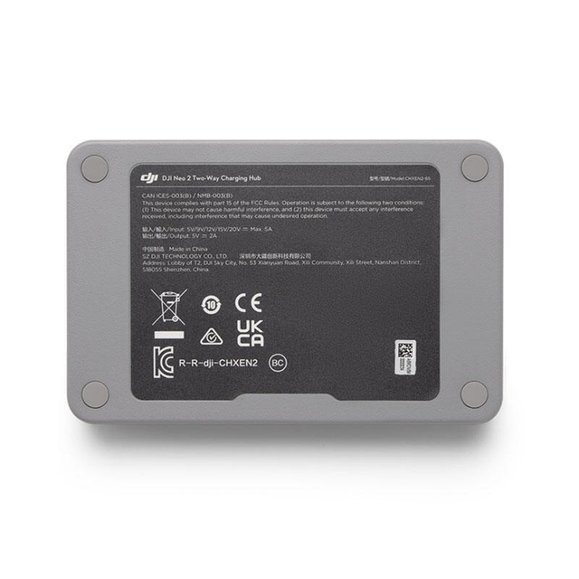 DJI Neo 2 Two-Way Charging Hub Grey