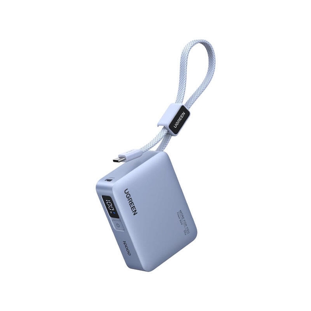 Ugreen 10000mAh Type-C USB Fast Charging Power Bank With Type-C Cable 75173B Blue