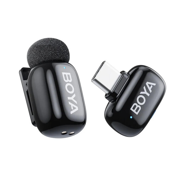 BOYA Mini 17 Ultracompact 2.4GHz Wireless Microphone System Black