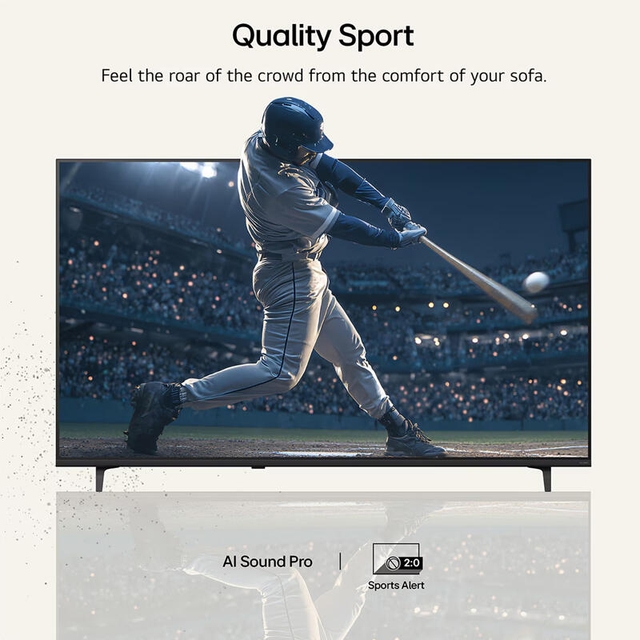 LG TV 65QNED70B6C Black