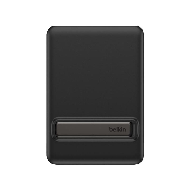 Belkin Slim Magnetic Wireless Power Bank Qi2 15W 5000mAh With Stand BPD011HQBK Black