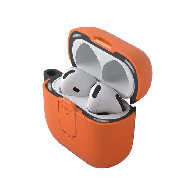 Uniq Clyde Airpods 4 Lock Case Volt Orange