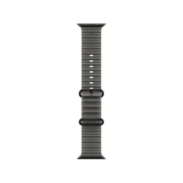 Apple Watch Ultra 4 GPS 49mm Black Titanium Case with Translucent Black Ocean Band