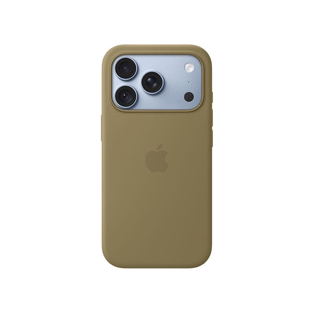 Apple iPhone 18 Pro Silicone Case with MagSafe MK8V4ZM/A Olive