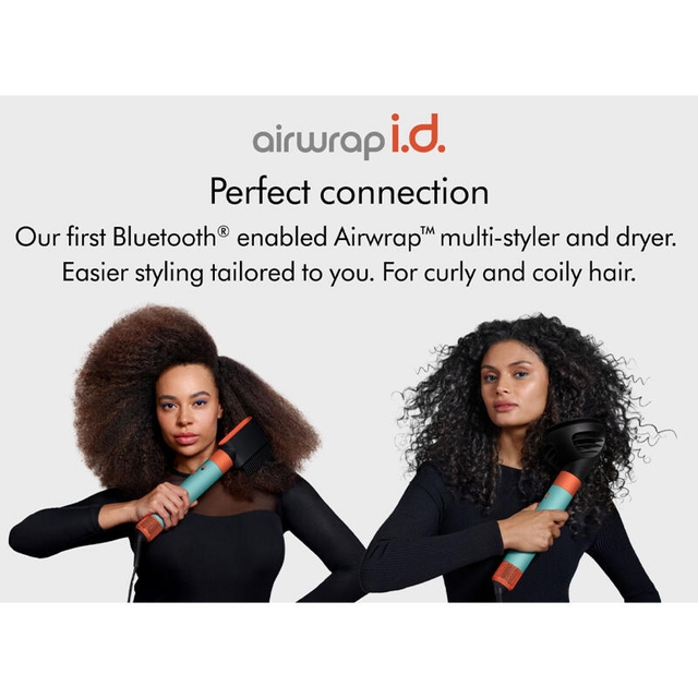 Dyson Airwrap HS08 Complete Long Wave+curl diffuser with Gift Box 533736-01 Patina/Topaz