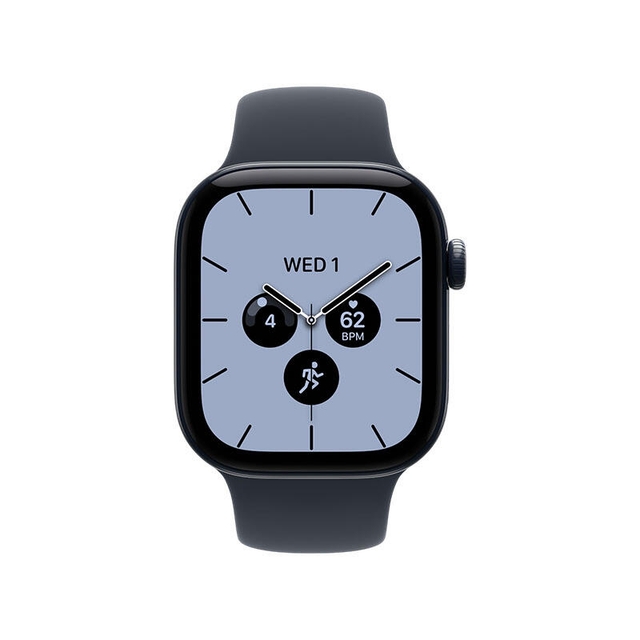 Apple Watch Series 12 GPS 42mm Night Blue Ceramic Case with Navy Blue Sport Band