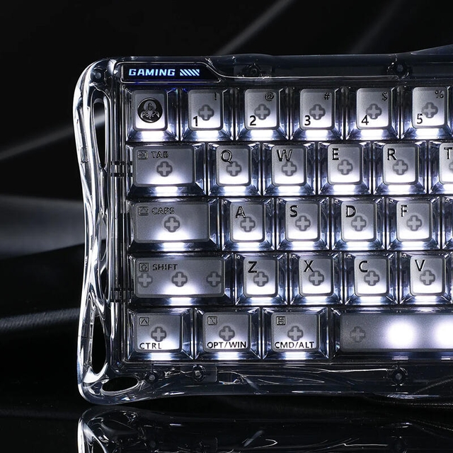 GravaStar Gaming Keyboard Mercury V60 60keys UFO Magnetic 8K Onyx Crystal