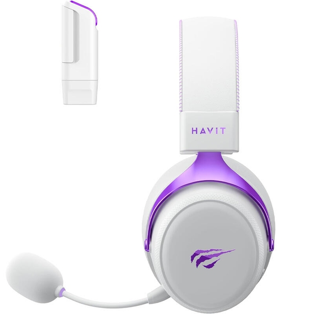 Havit H2015YG Gaming Headset White/Purple