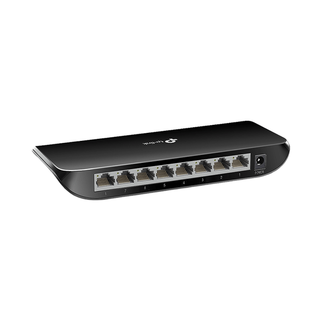 TP-Link TL-SG1008D Desktop Switch Black