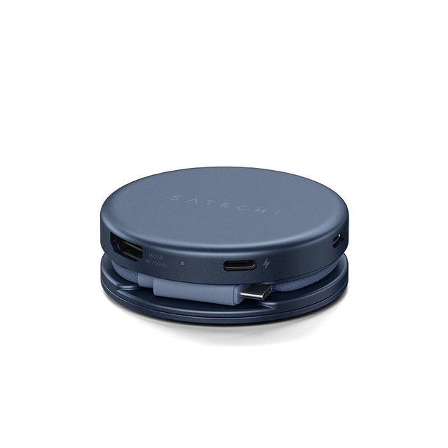 SATECHI OntheGo 5-in-1 Multiport Adapter Indigo