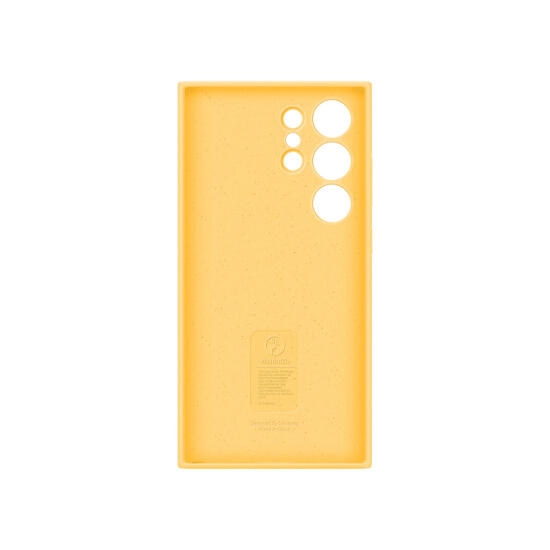 Samsung Galaxy S24 Ultra Silicone case Yellow