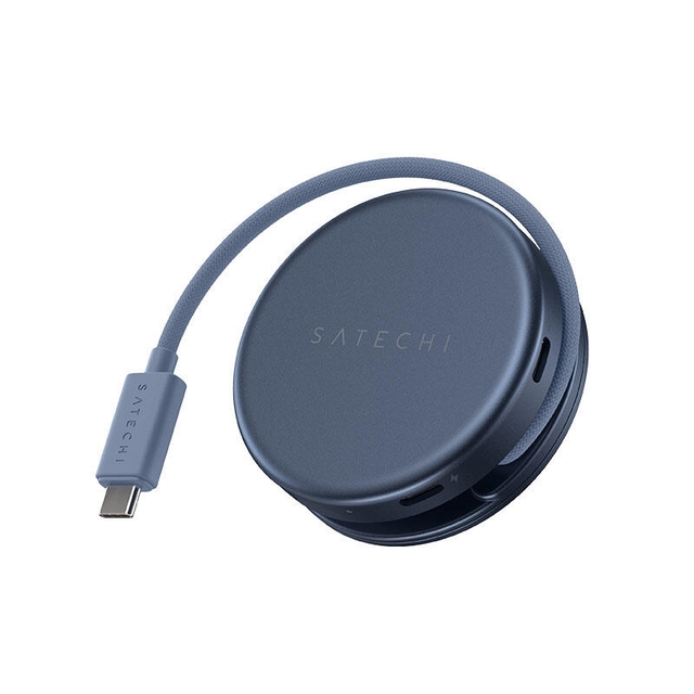 SATECHI OntheGo 5-in-1 Multiport Adapter Indigo