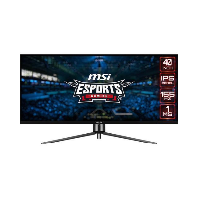 MSI Gaming Monitor 40 MAG401QR 9S6-3EA54H-005 Black