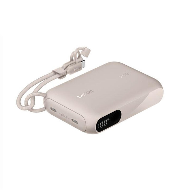 Belkin Power Bank 10000mAh With Display BPB027HQSD Sand
