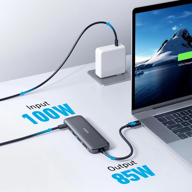 Anker 332 USB-C Hub 5in1 A8355H11 Black