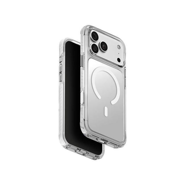Uniq Hybrid Magclick Charging Combat Apple iPhone 18 Pro Max Blanc White