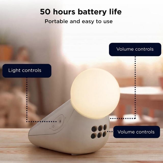 Motorola S1 Nightlight & Sound Soother White