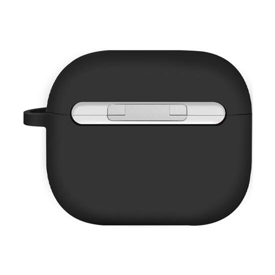 Uniq Nexo Active Hybrid Silicone Airpods 3Rd Gen Case With Sports Ear Hooks Grey