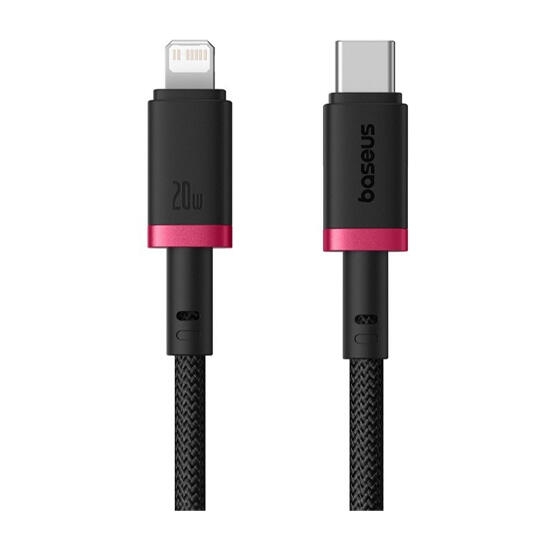 Baseus Dura Series Fast Charging Cable Type-C to Lightning 20W 2m P10377800U01-03  Black/Red
