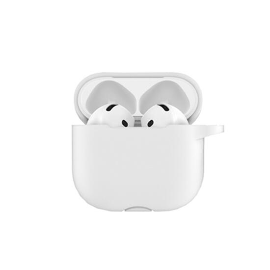 Green Silicon Case for Airpods 4 Berlin Series White