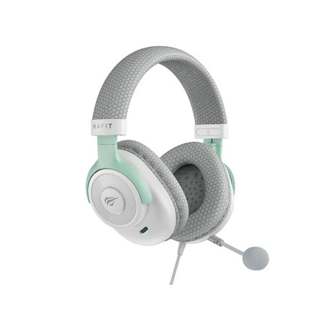 Havit H2230E Gaming Headset White/Cyan