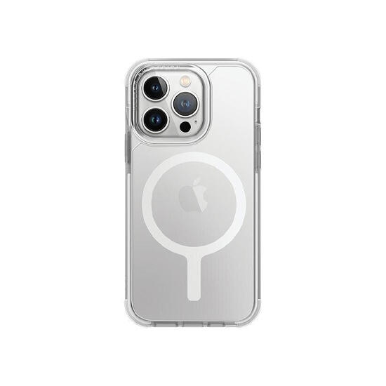 Uniq Hybrid Magclick Charging Combat Iphone 15 White