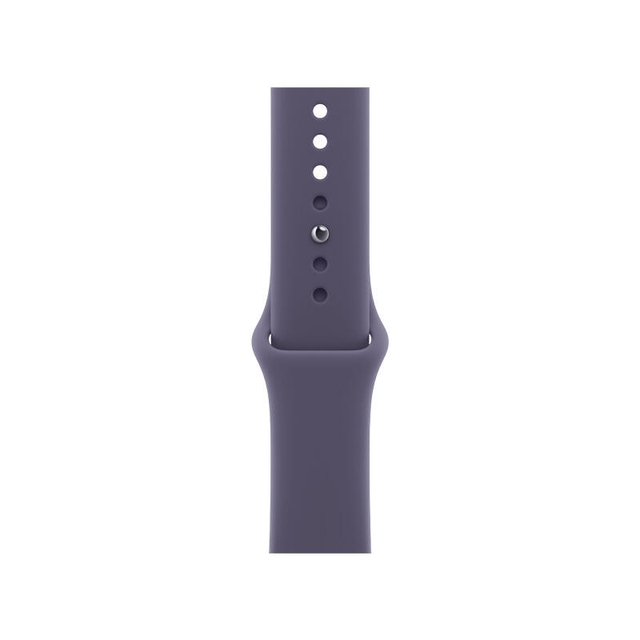 Apple Watch Series 11 GPS 46mm Silver Aluminium Case With Purple Fog Sport Band MEVA4 M/L