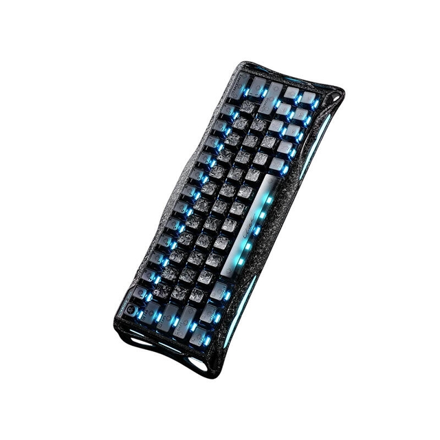 GravaStar Gaming Keyboard Mercury V60 Pro 60keys UFO Magnetic 8K GSV60PRO_CF_BLK Cyber Frost Black