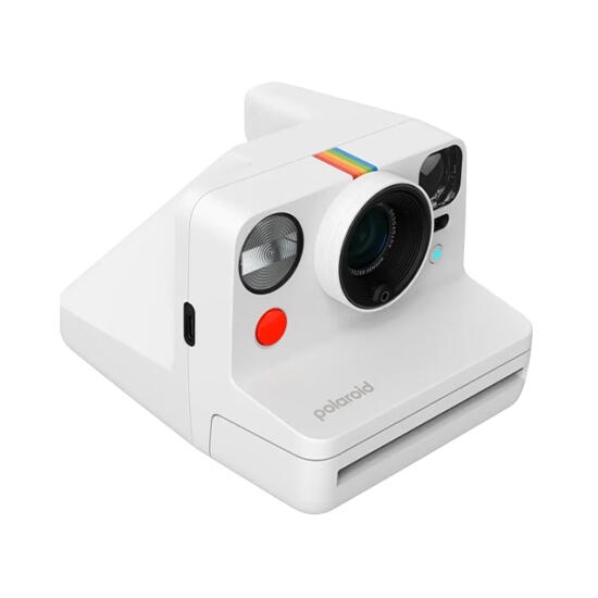 Polaroid Now+ Generation 3 White Bundle Color Film 8 Photos