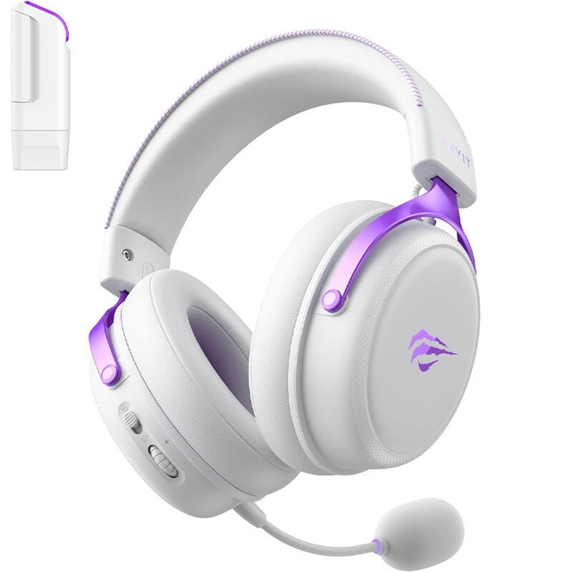 Havit H2015YG Gaming Headset White/Purple