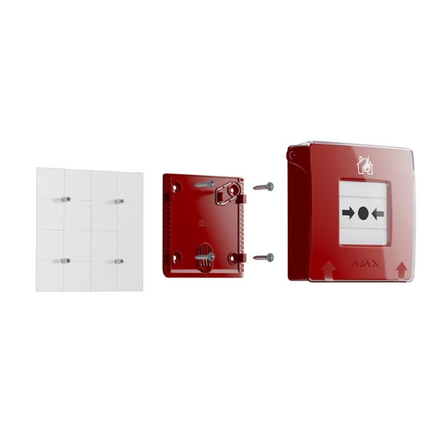 Ajax ManualCallPoint Jeweller Red