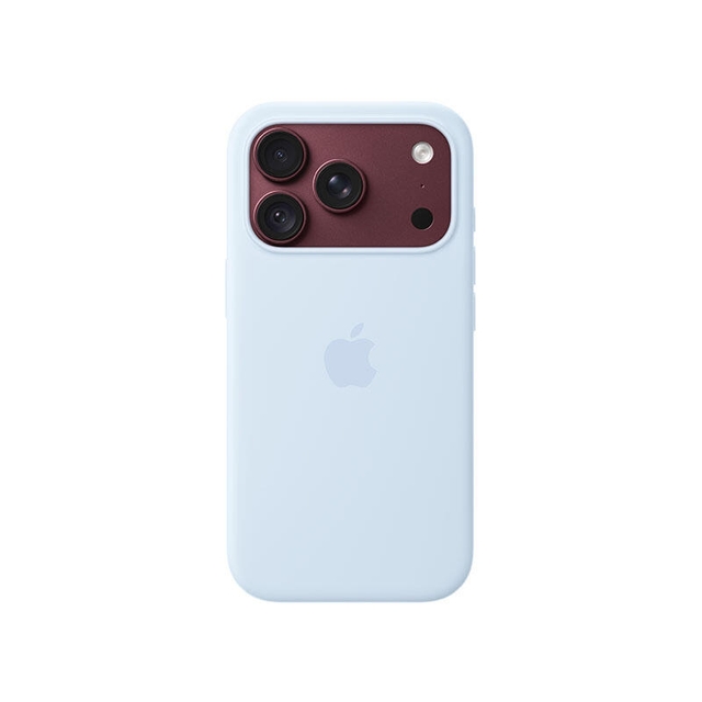 Apple iPhone 18 Pro Silicone Case with MagSafe MK8W4ZM/A Crisp Blue
