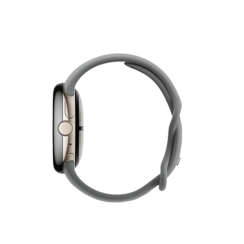 Google Pixel Watch 3 41mm Wi-Fi Champagne Gold Aluminum Case with Hazel Active Band