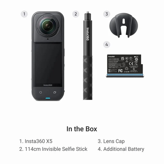 Insta360 X5 Starter Bundle Black