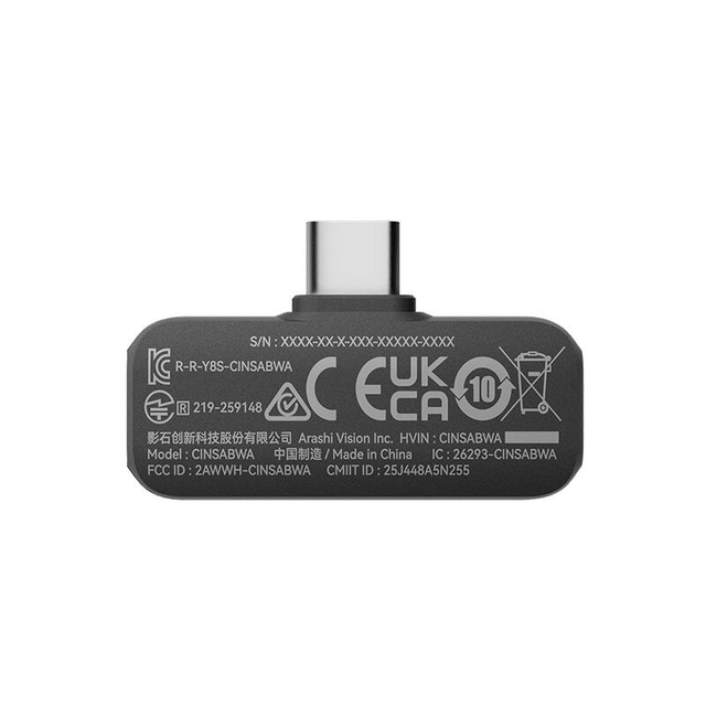 Insta360 Mic Air 1 TX + 1 RX Black