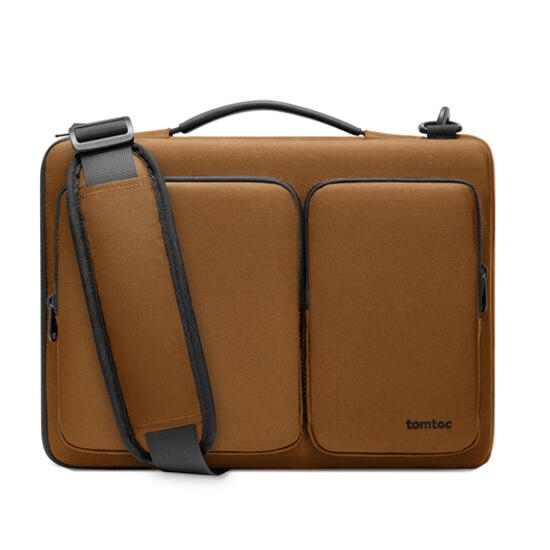 Tomtoc Defender A42 Laptop Briefcase 16 A42F2Y1 Brown
