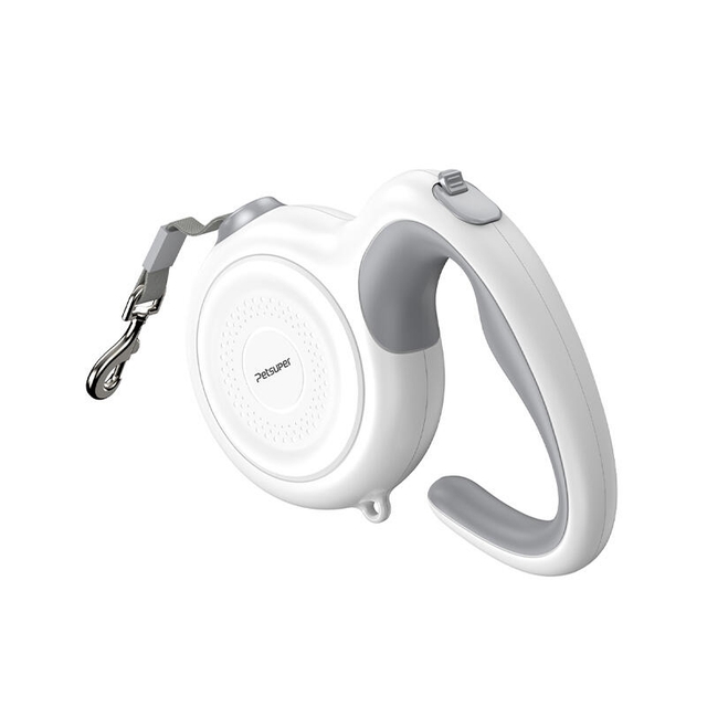 Petsuper Retractable Leash PL03 White