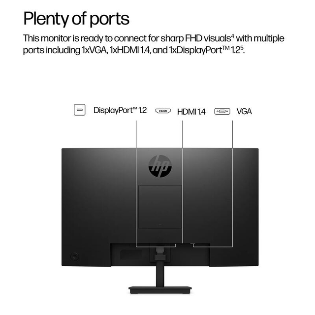 HP Series 3 Pro Monitor 27 B0CG3UT Black