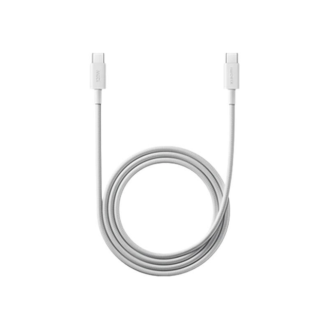 Xiaomi 6A Braided USB-C to USB-C Cable 1m White