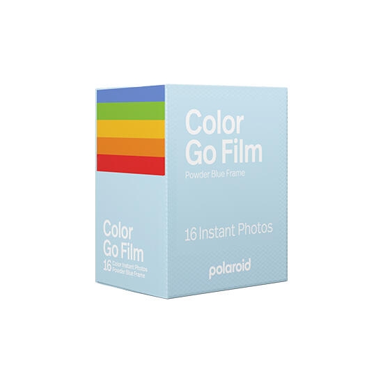 Best Price │ Polaroid Go Film Double Pack Powder Blue Frame Photo ...