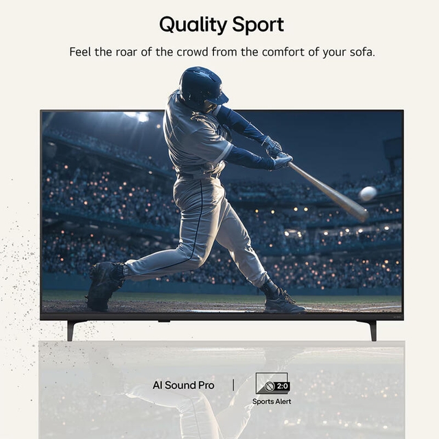 LG TV 50QNED70B6C Black