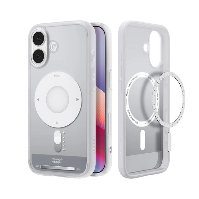 Spigen Ultra Hybrid MagFit Case For Apple Iphone 17 ACS10389 Classic silver