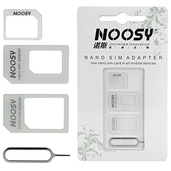 Noosy SIM Adapter 4in 1 White