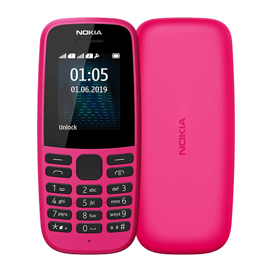 Nokia 105 2019 Pink