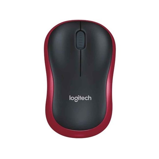 Logitech Wireless Mouse M185	Red