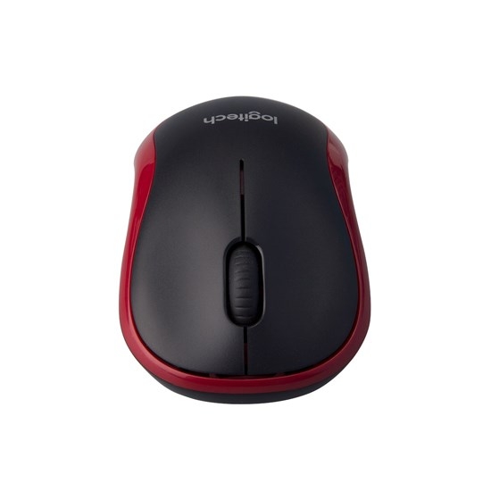 Logitech Wireless Mouse M185	Red