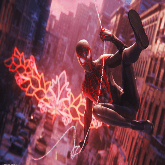 Spider-Man Miles Morales Game for PS4